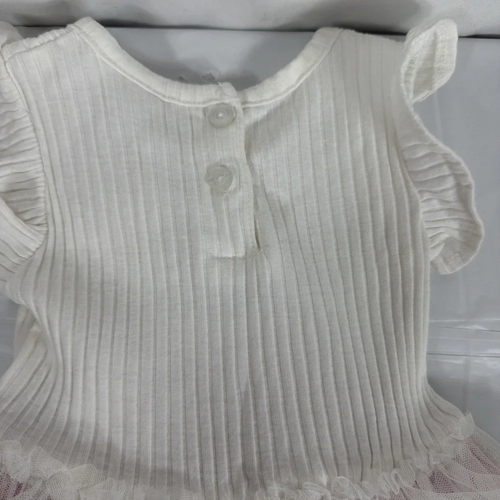 Little Lass‎ Pink Frilly 2T Dress. Lace Tulle And Ruffle.